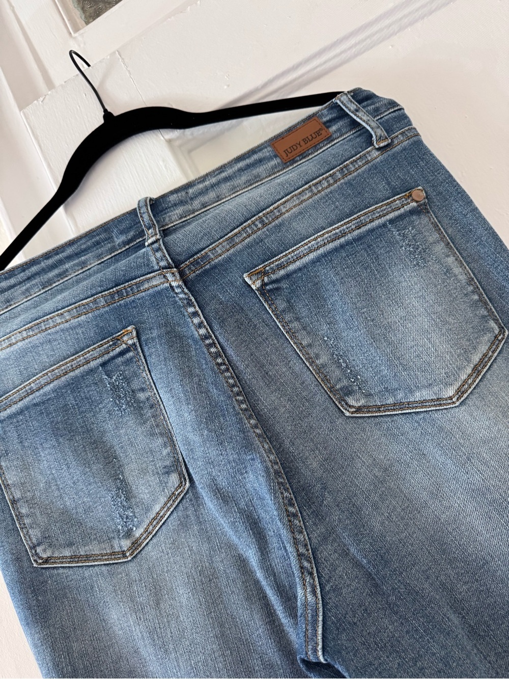 Judy Blue Charlotte Tummy Control Release High-Rise Flare Jeans - Picture 7 of 13